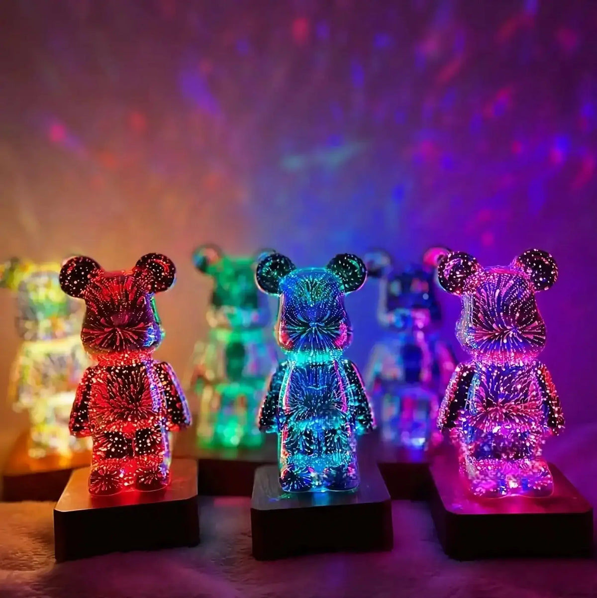 Lampe Ourson Lumineuse Multicolore – Bodia