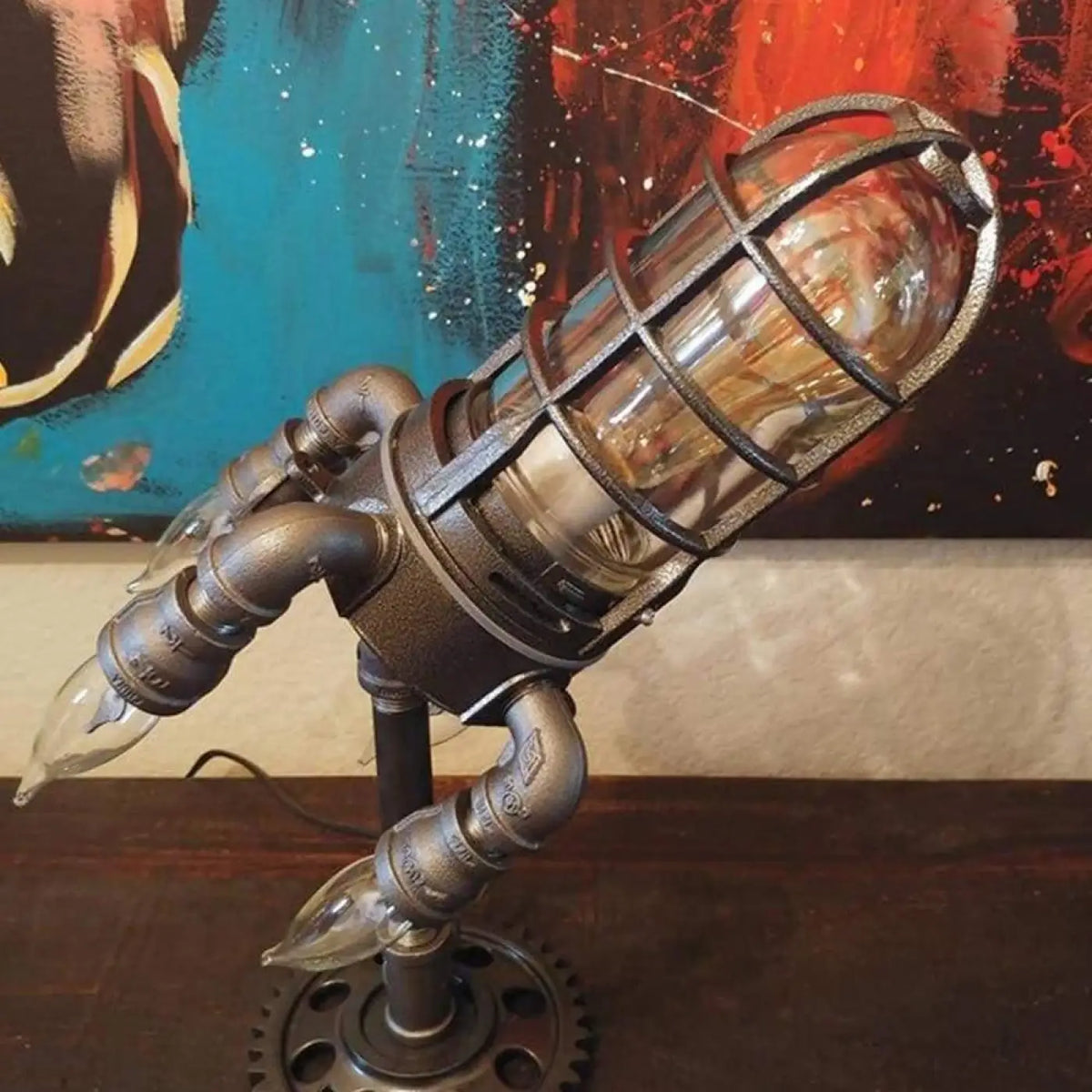 Lampe à Poser Steampunk – Rivelle