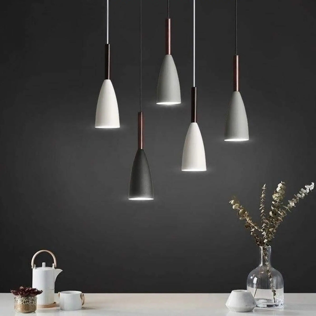 Suspension Design en Cinq Coloris – Sonelle