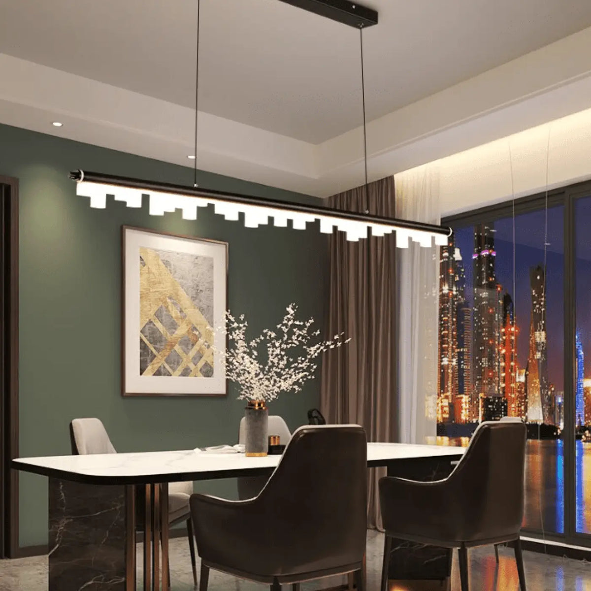 Lampe Suspension Design Noire ou Dorée – Levette
