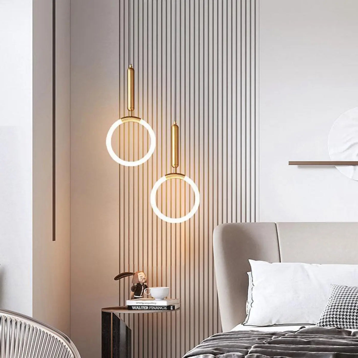Suspension LED Ovale ou Ronde – Késane