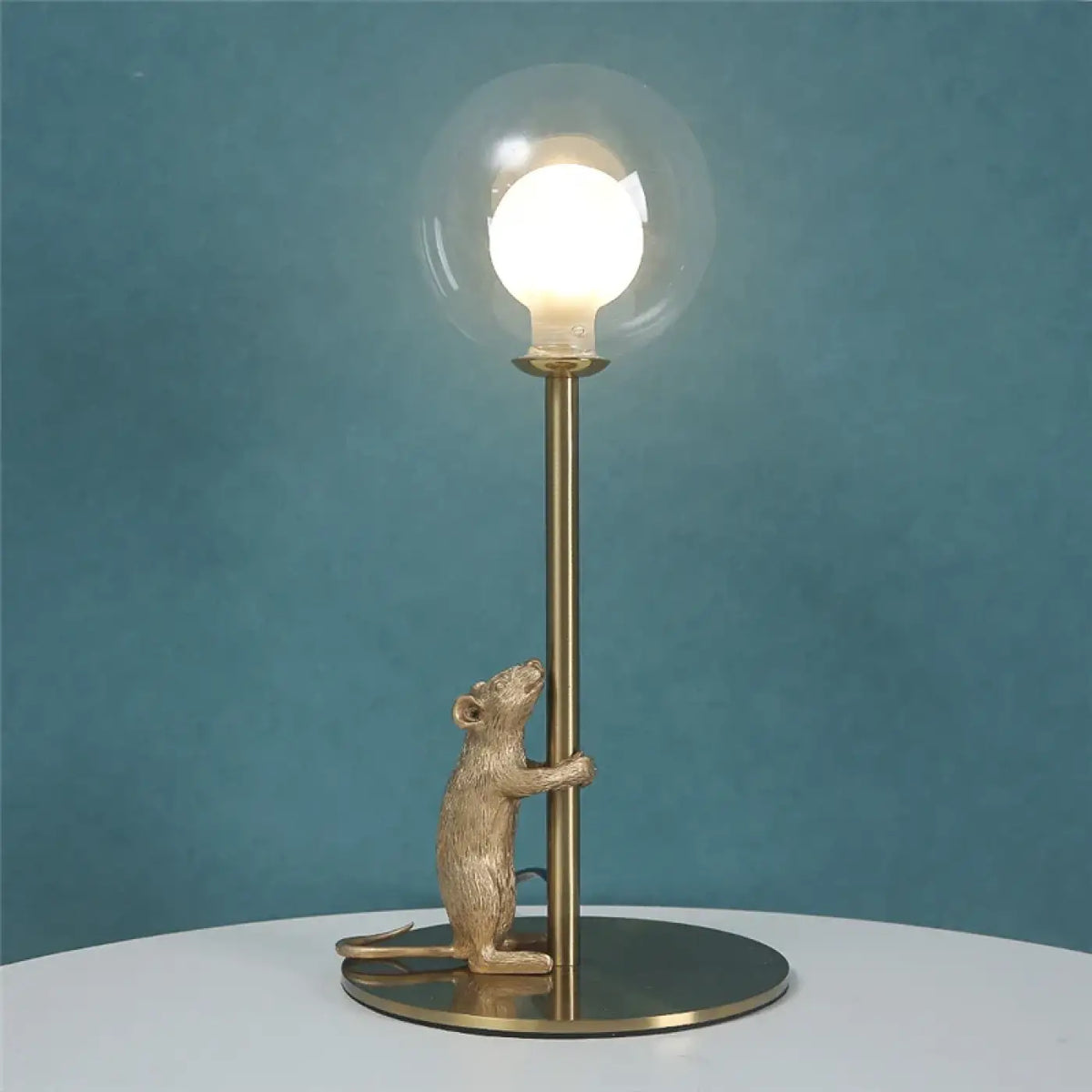 Lampe Souris à Globe en Verre – Liran