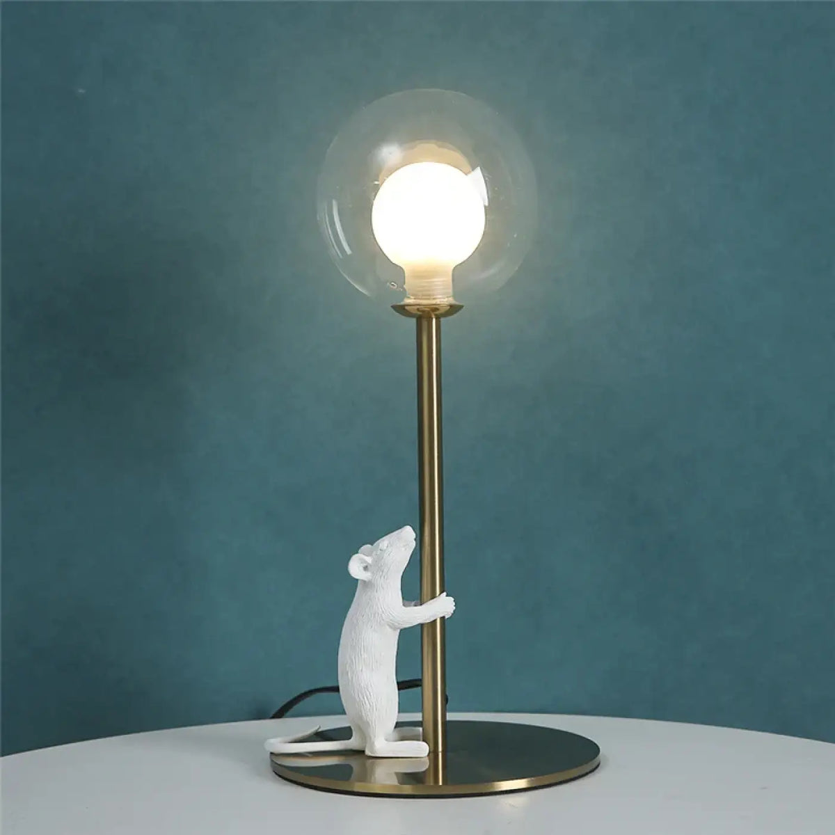 Lampe Souris à Globe en Verre – Liran
