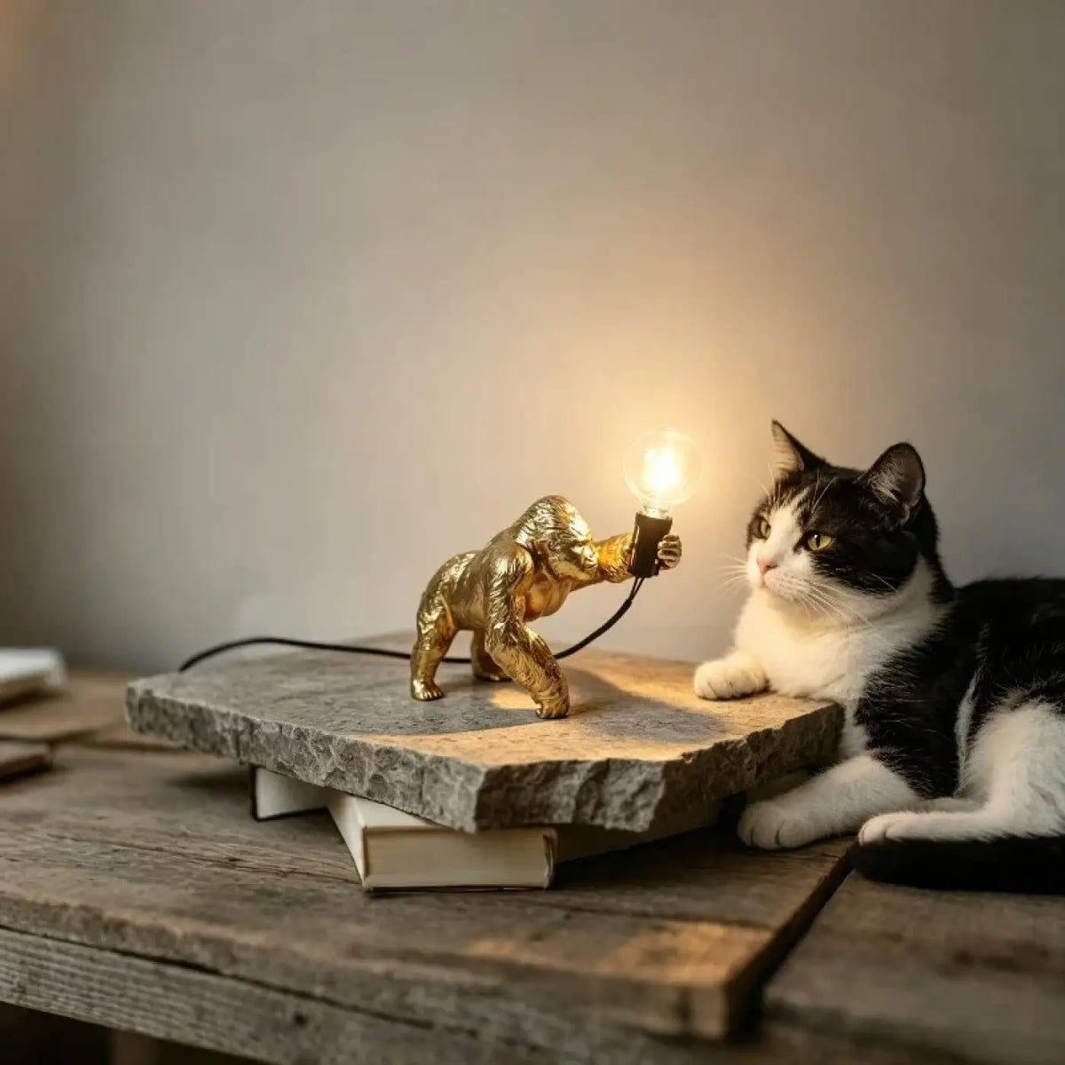 Lampe Gorille avec Ampoule Visible – Lemette