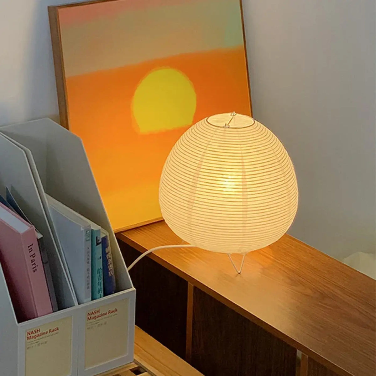 Lampe à Poser Blanche Design – Vemane