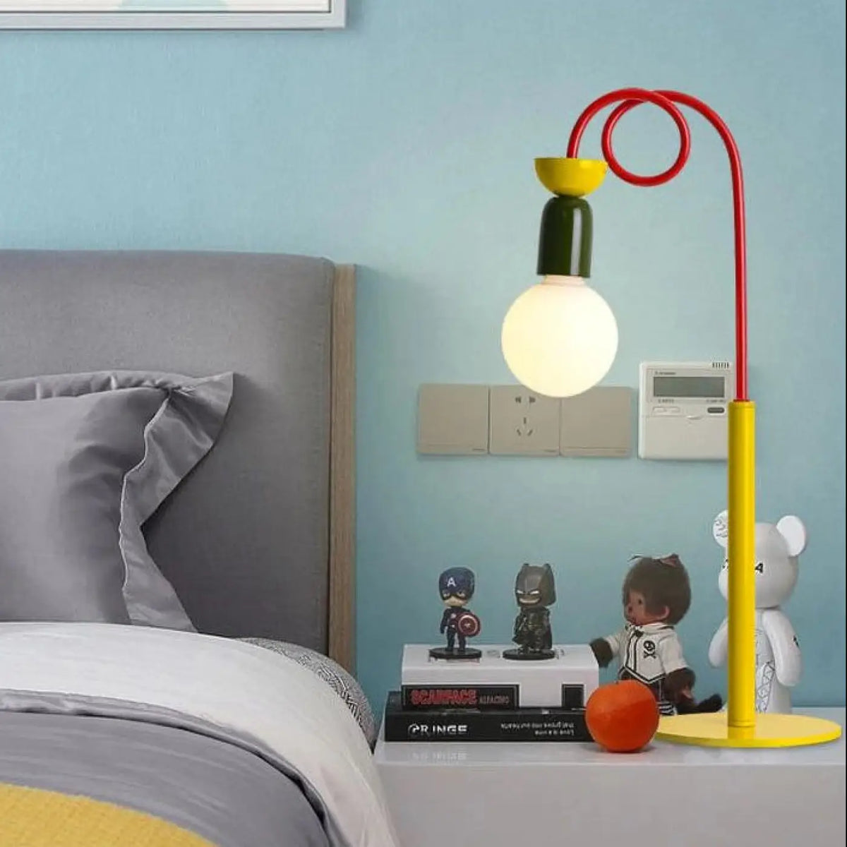 Lampe de Table Rétro Base Jaune – Fadis