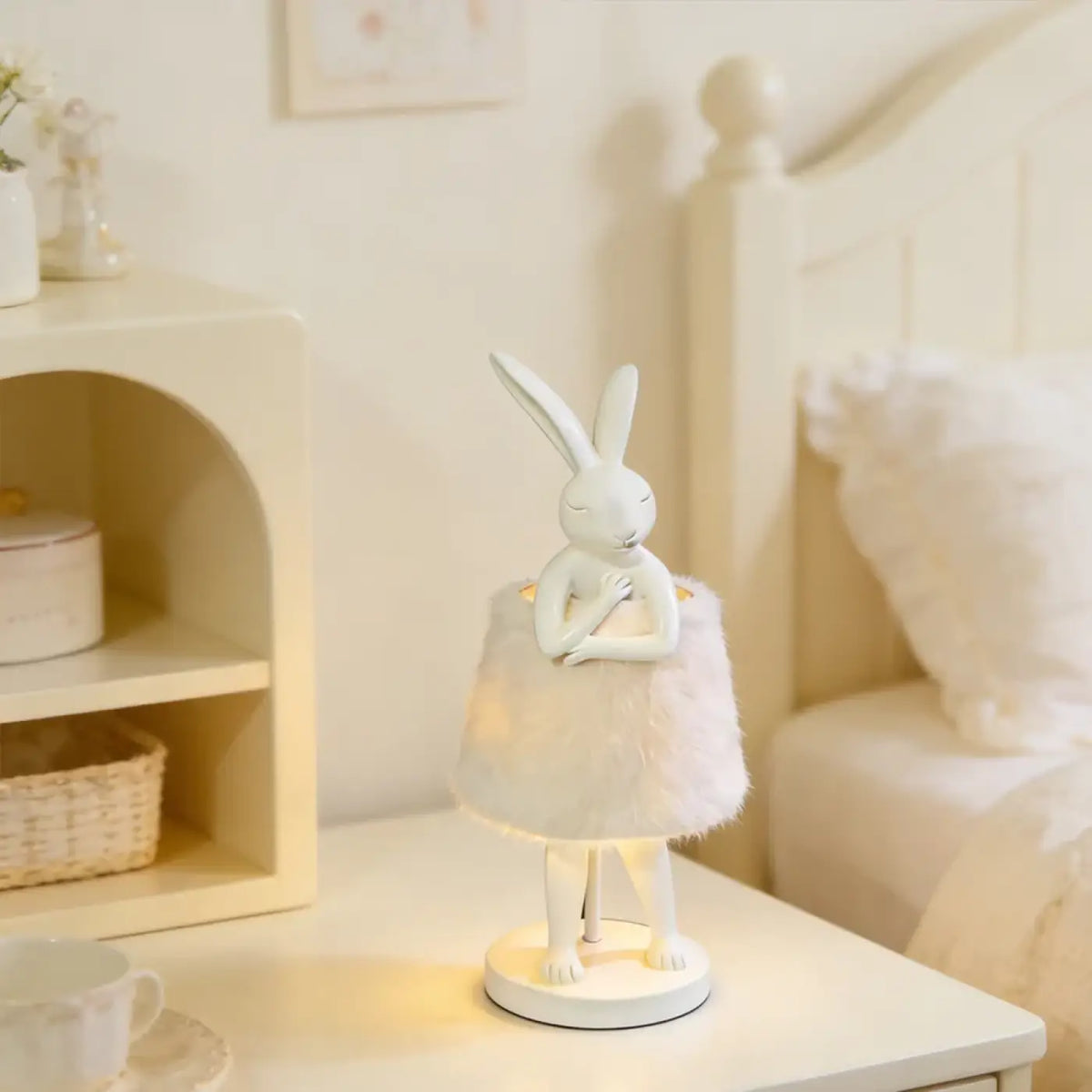 Lampe de Chevet Lapin avec Abat-jour – Bosan