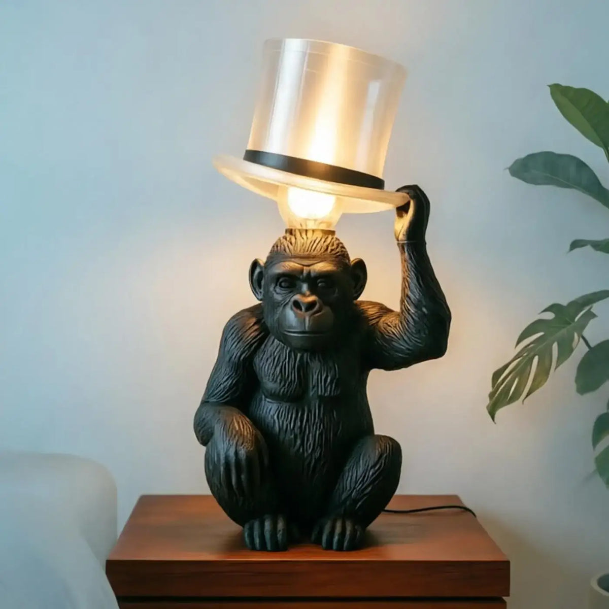 Lampe de Table Gorille Sculpturale – Kono