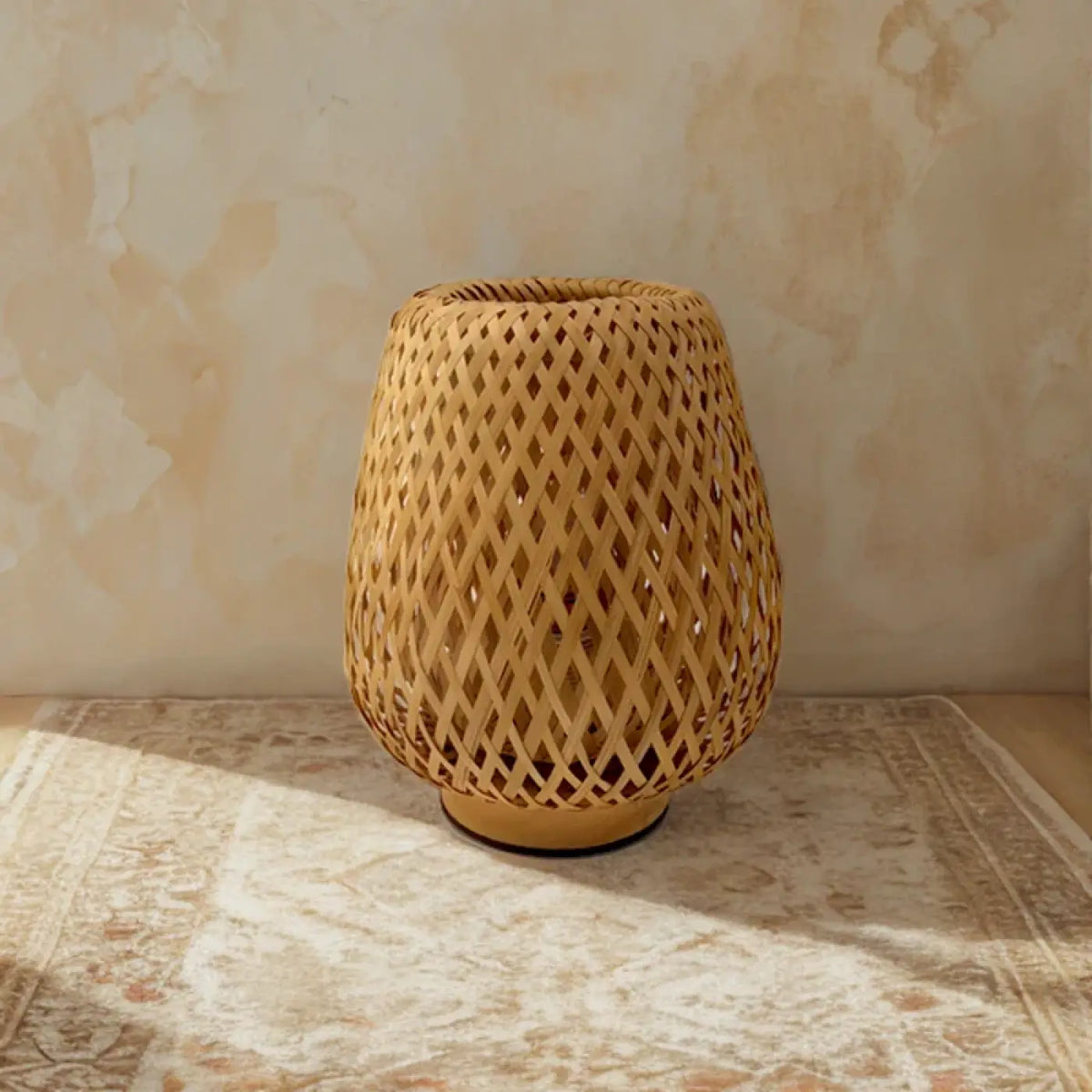 Lampe de Table en Osier – Vanio