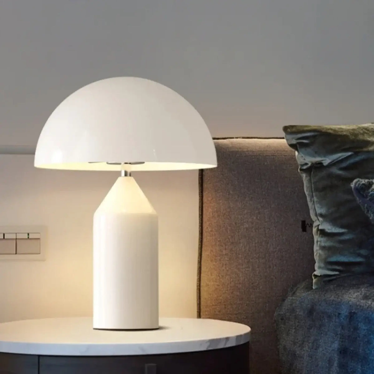 Lampe Champignon Finition Métallique – Fadette