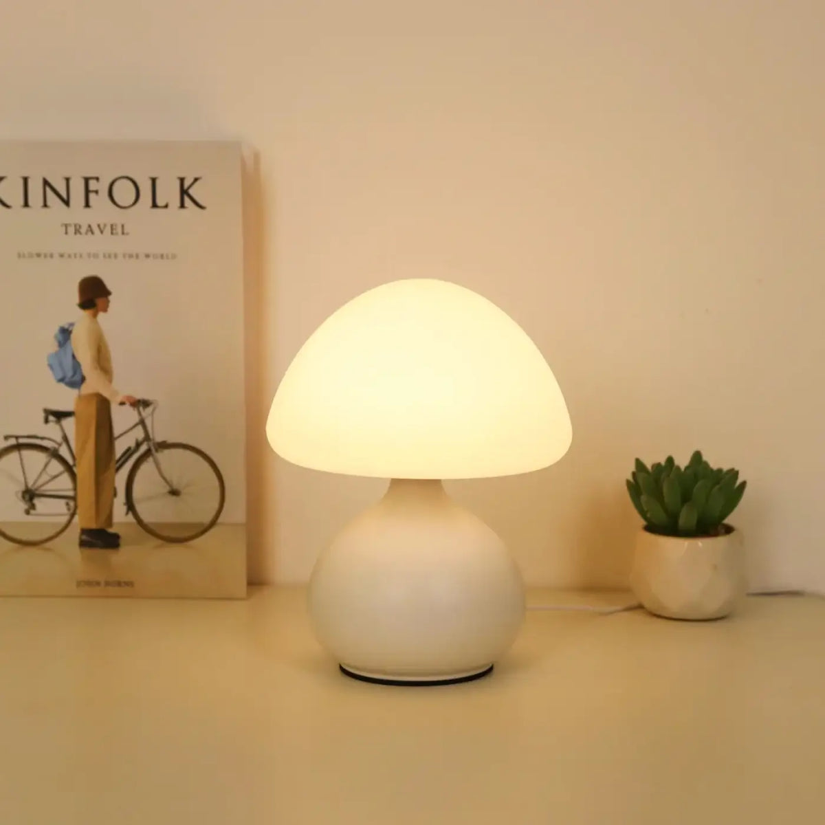Lampe à Poser Champignon Organique – Tadan