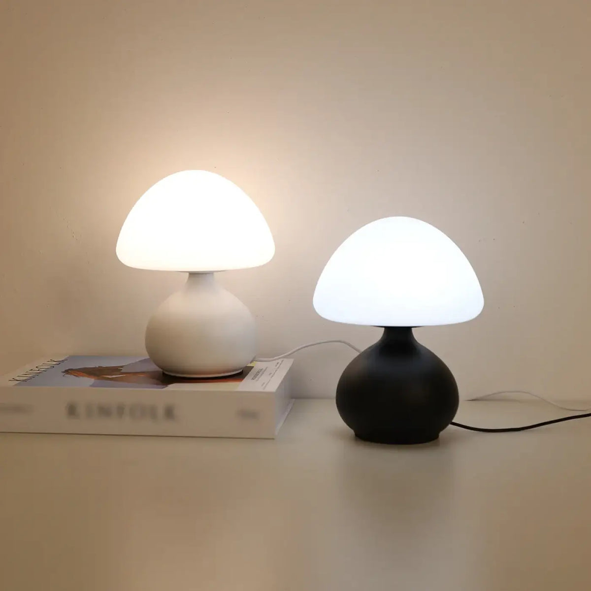 Lampe à Poser Champignon Organique – Tadan
