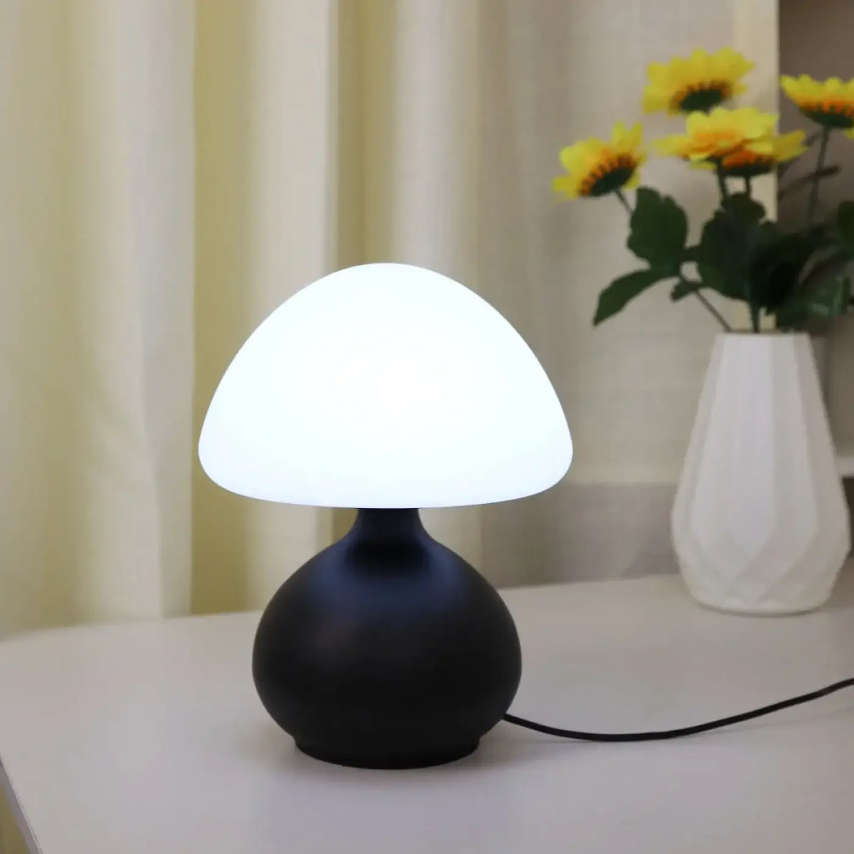 Lampe à Poser Champignon Organique – Tadan
