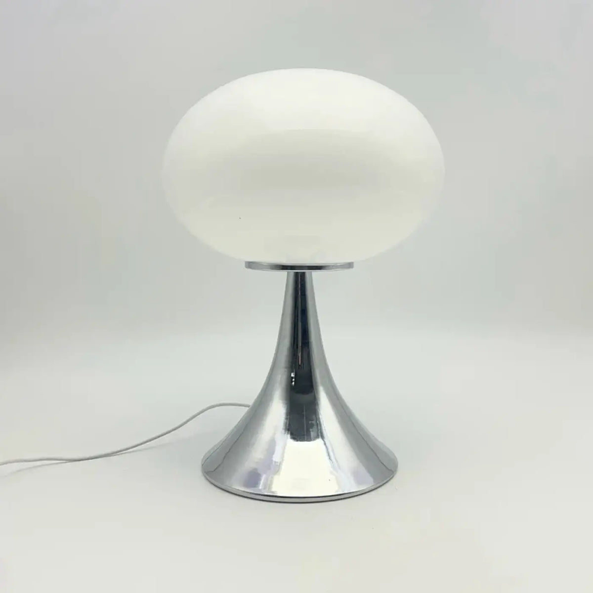 Lampe Champignon à Pied Chromé – Zesane