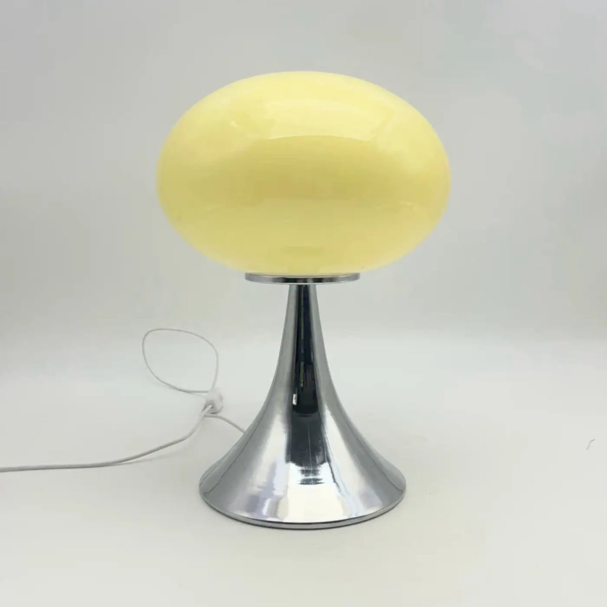 Lampe Champignon à Pied Chromé – Zesane