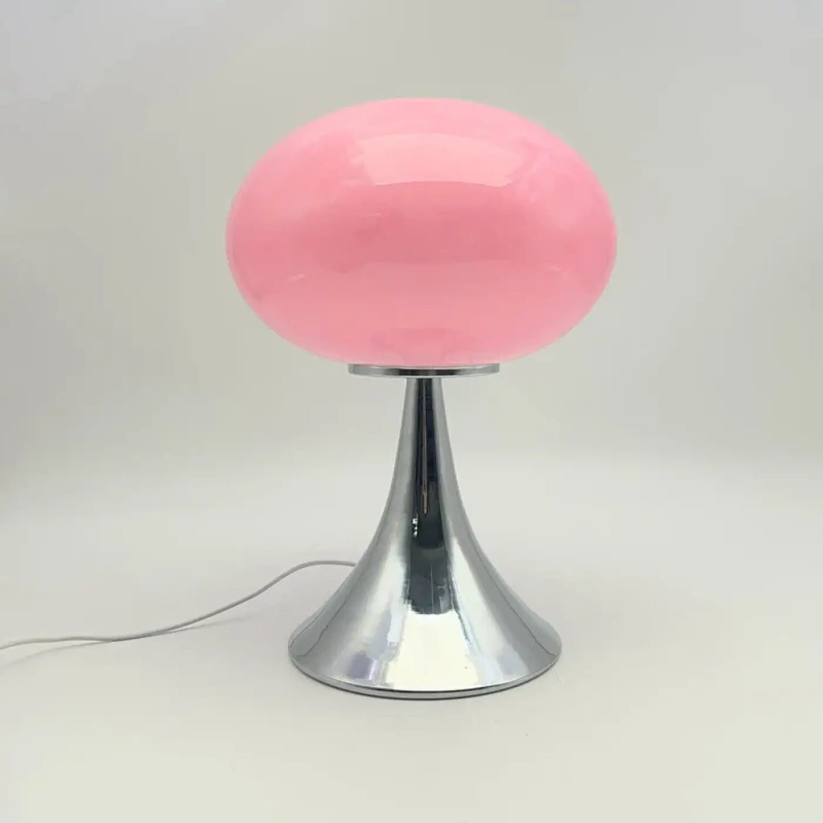 Lampe Champignon à Pied Chromé – Zesane
