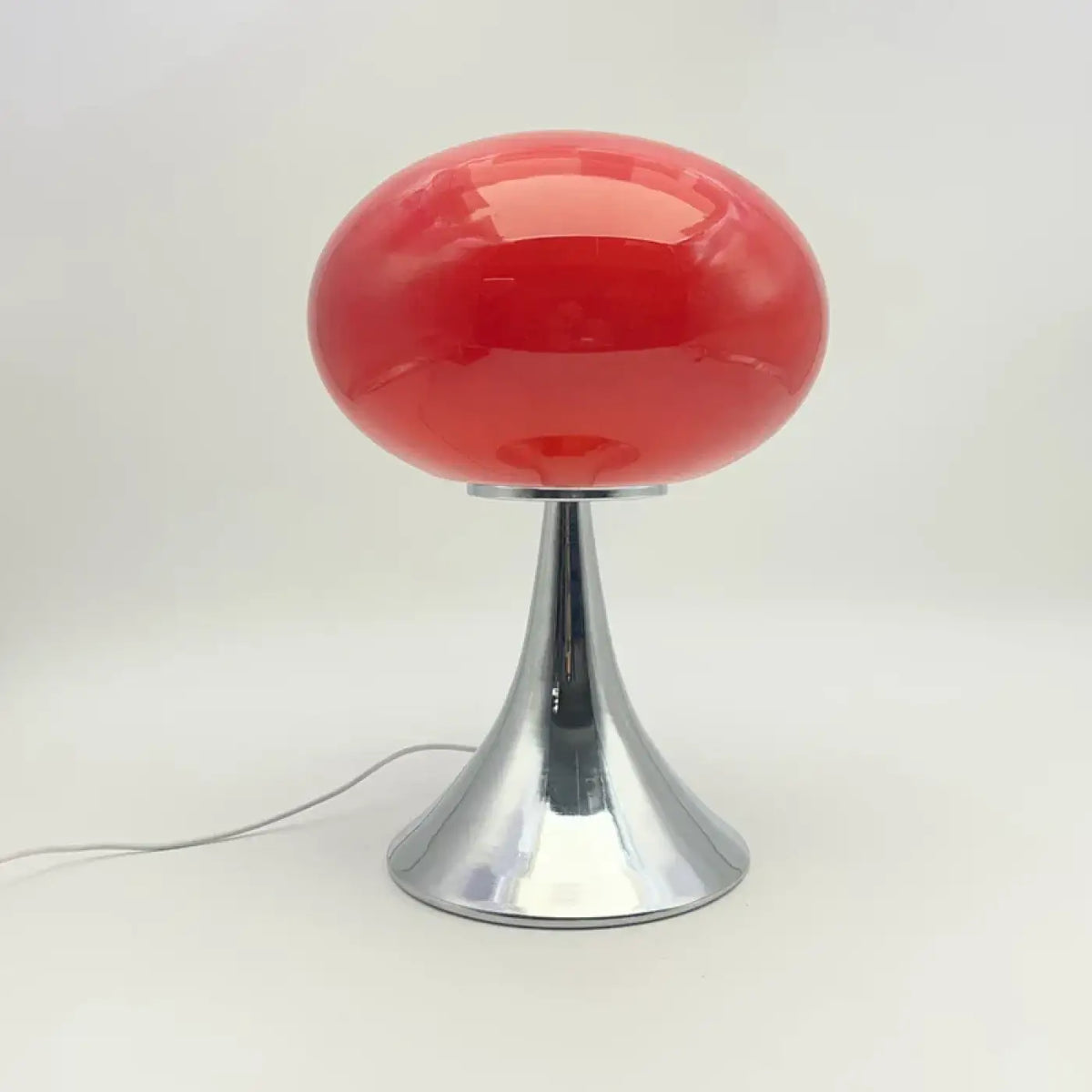 Lampe Champignon à Pied Chromé – Zesane