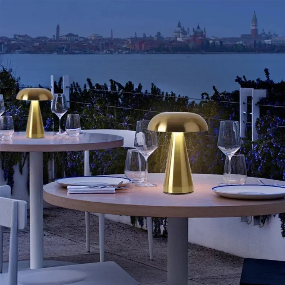 Lampe à Poser Champignon Moderne – Banine