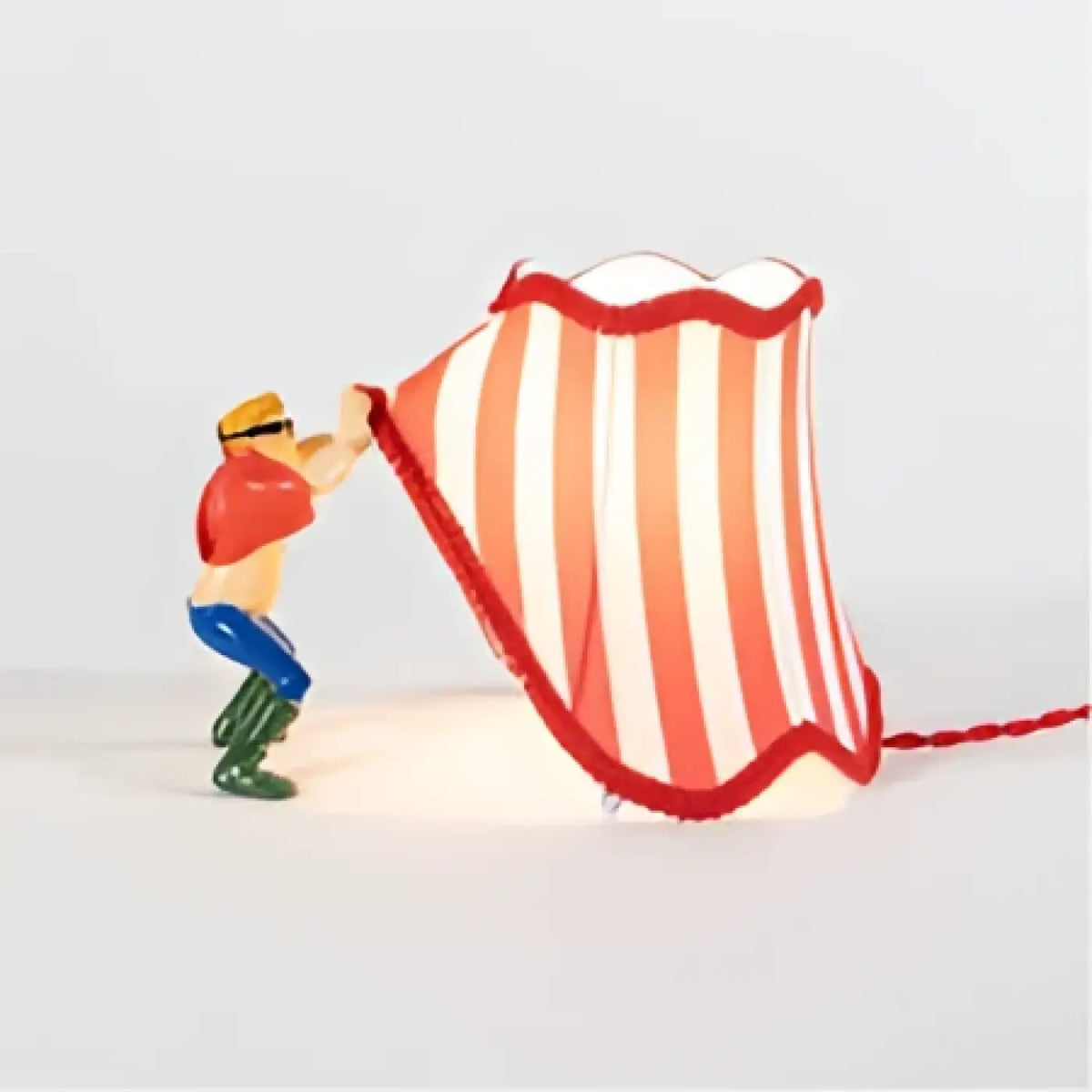 Lampe à Poser Personnage Abat-jour Rayé – Divis