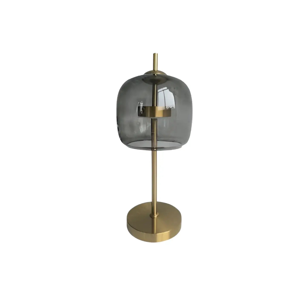 Lampe en Verre et Métal Doré – Niro