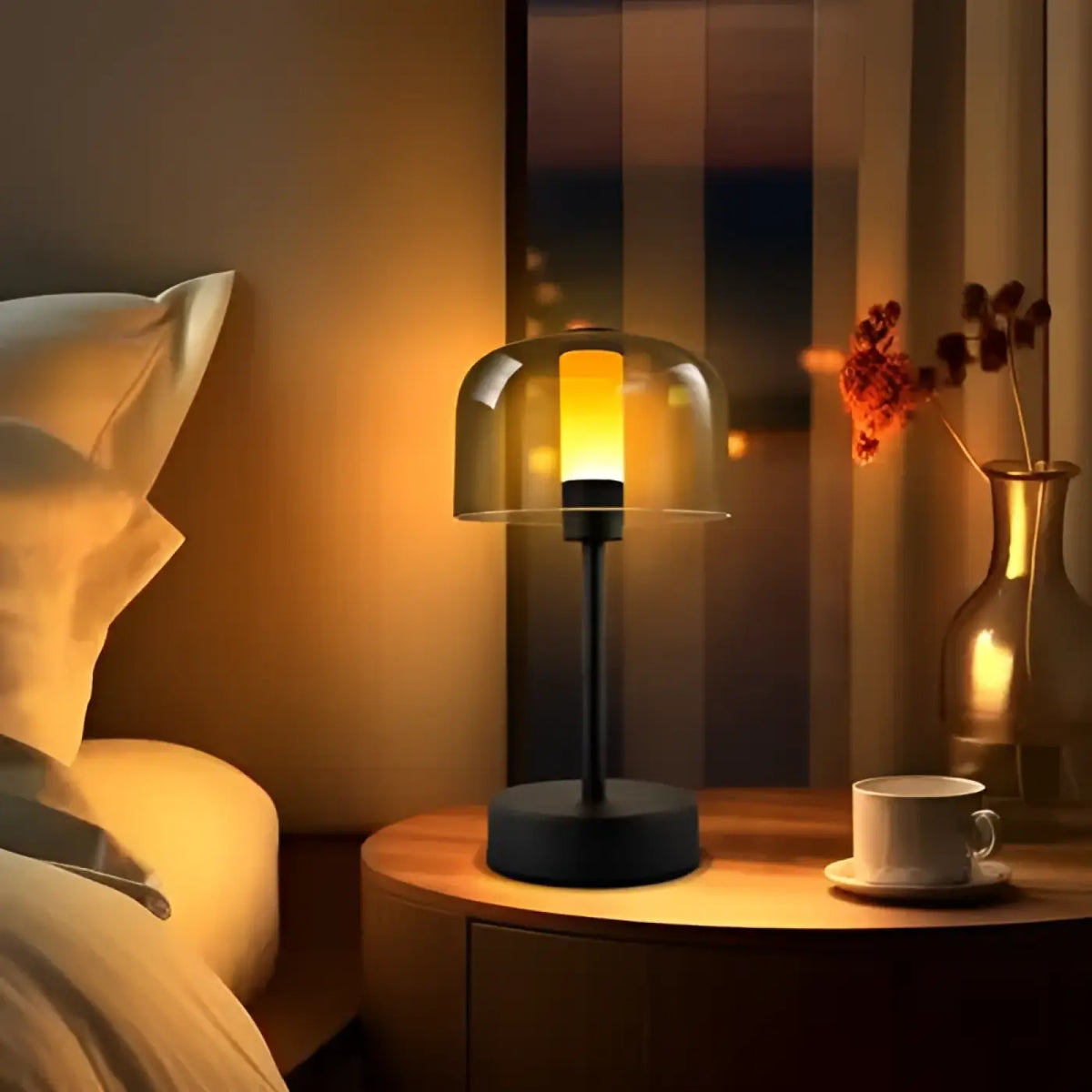 Lampe Sans Fil à Dôme Transparent – Irel