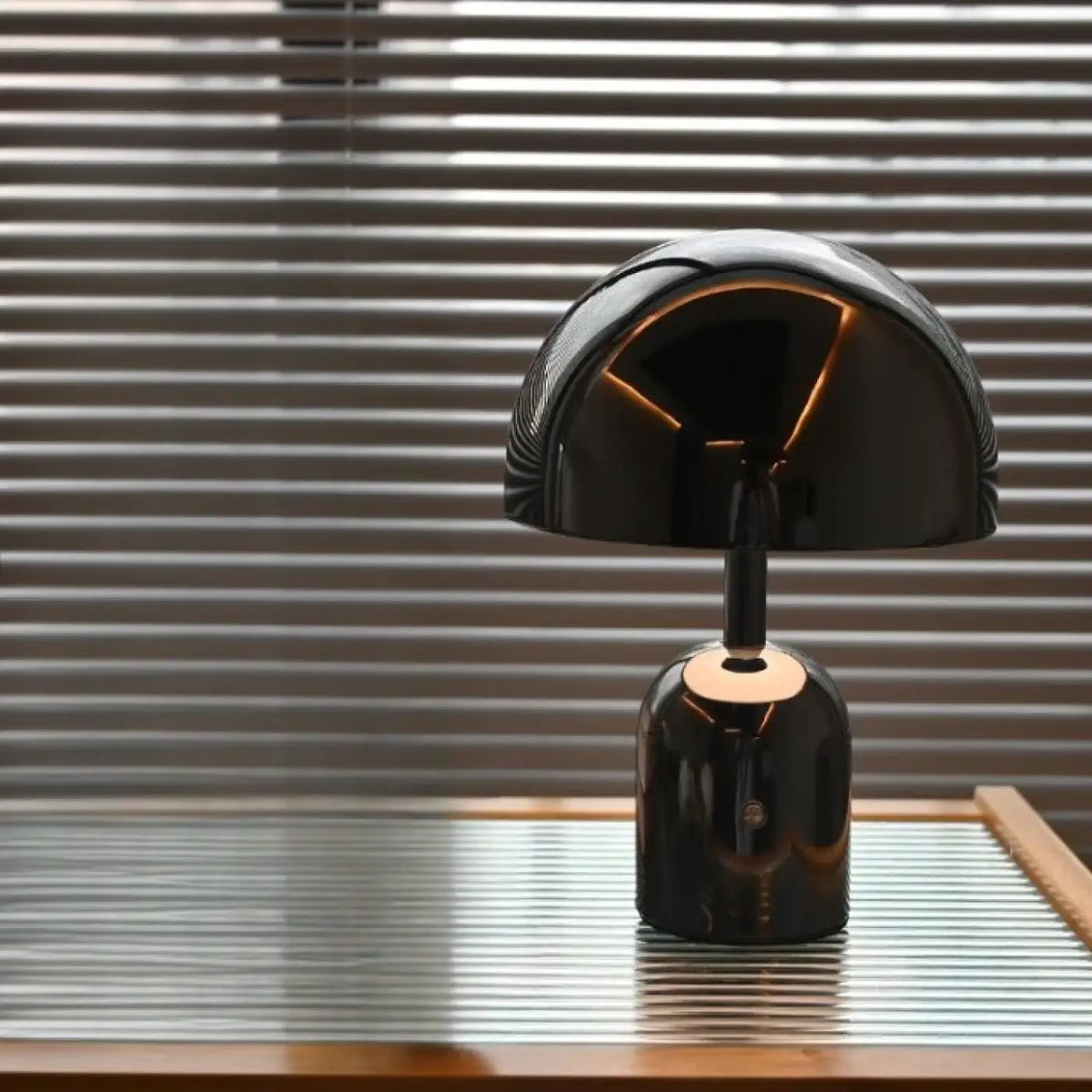Lampe Champignon à Reflets Miroir – Serane