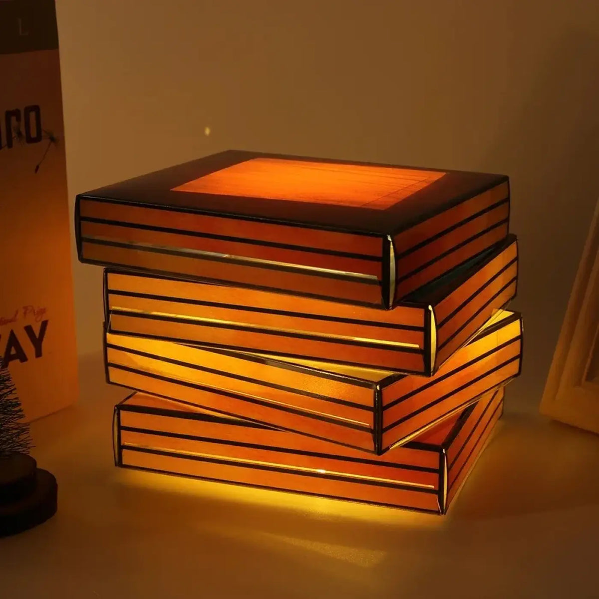 Lampe à Poser Livres Empilés – Lisette