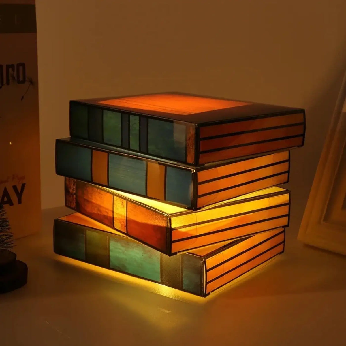 Lampe à Poser Livres Empilés – Lisette