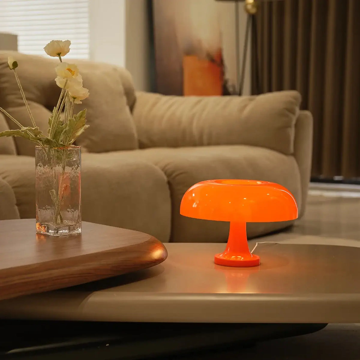 Lampe Champignon Rétro Colorée – Mélia