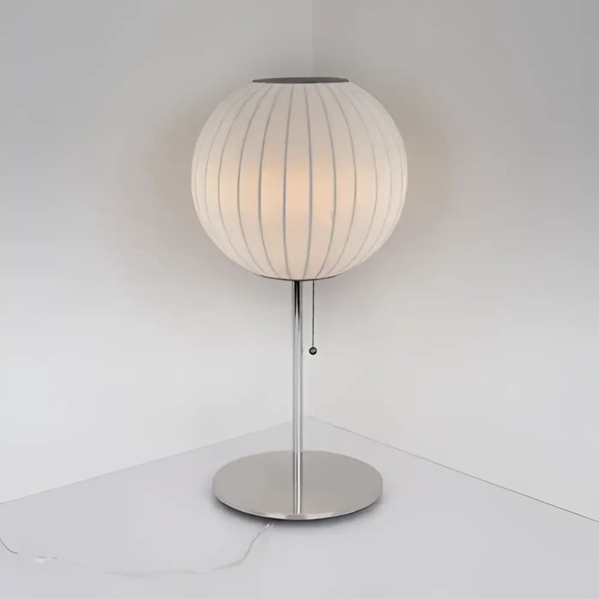 Lampe à Poser Abat-jour Ondulé – Finine