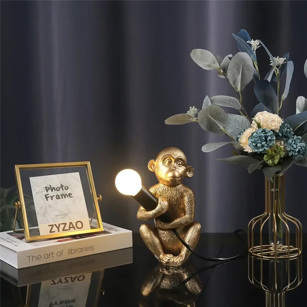 Lampe de Table Singe Assis – Livelle
