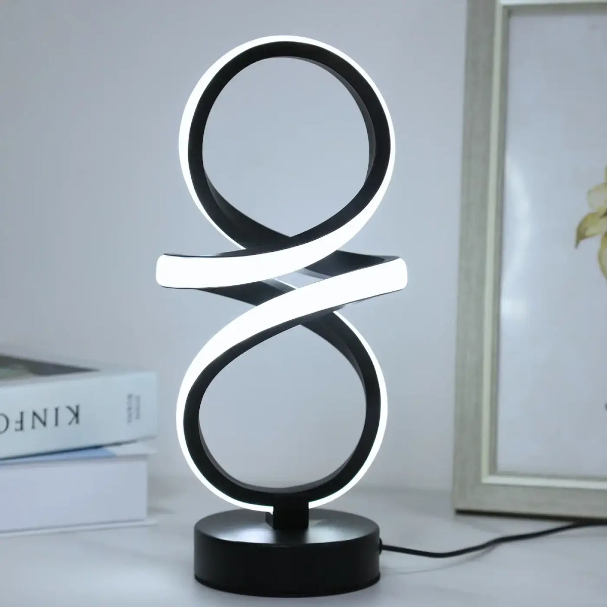 Lampe à Poser Spirale LED – Fovia