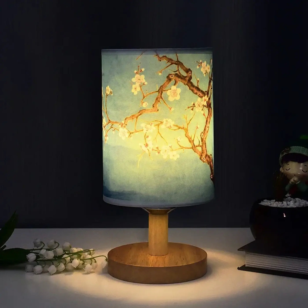 Lampe à Poser Style Asiatique – Vosan