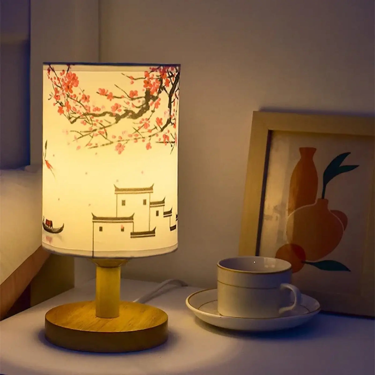 Lampe à Poser Style Asiatique – Vosan