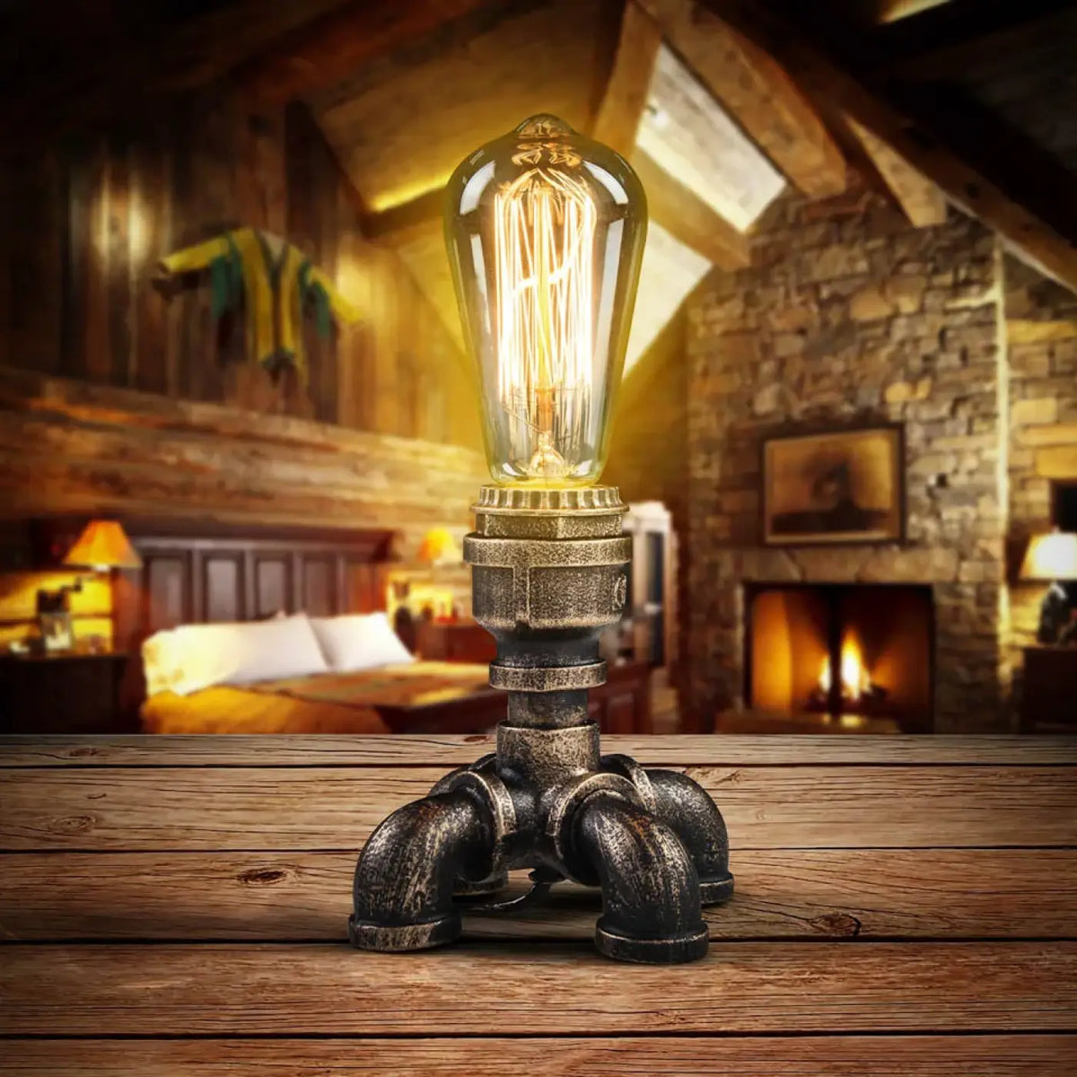 Lampe à Poser Style Industriel – Vesan