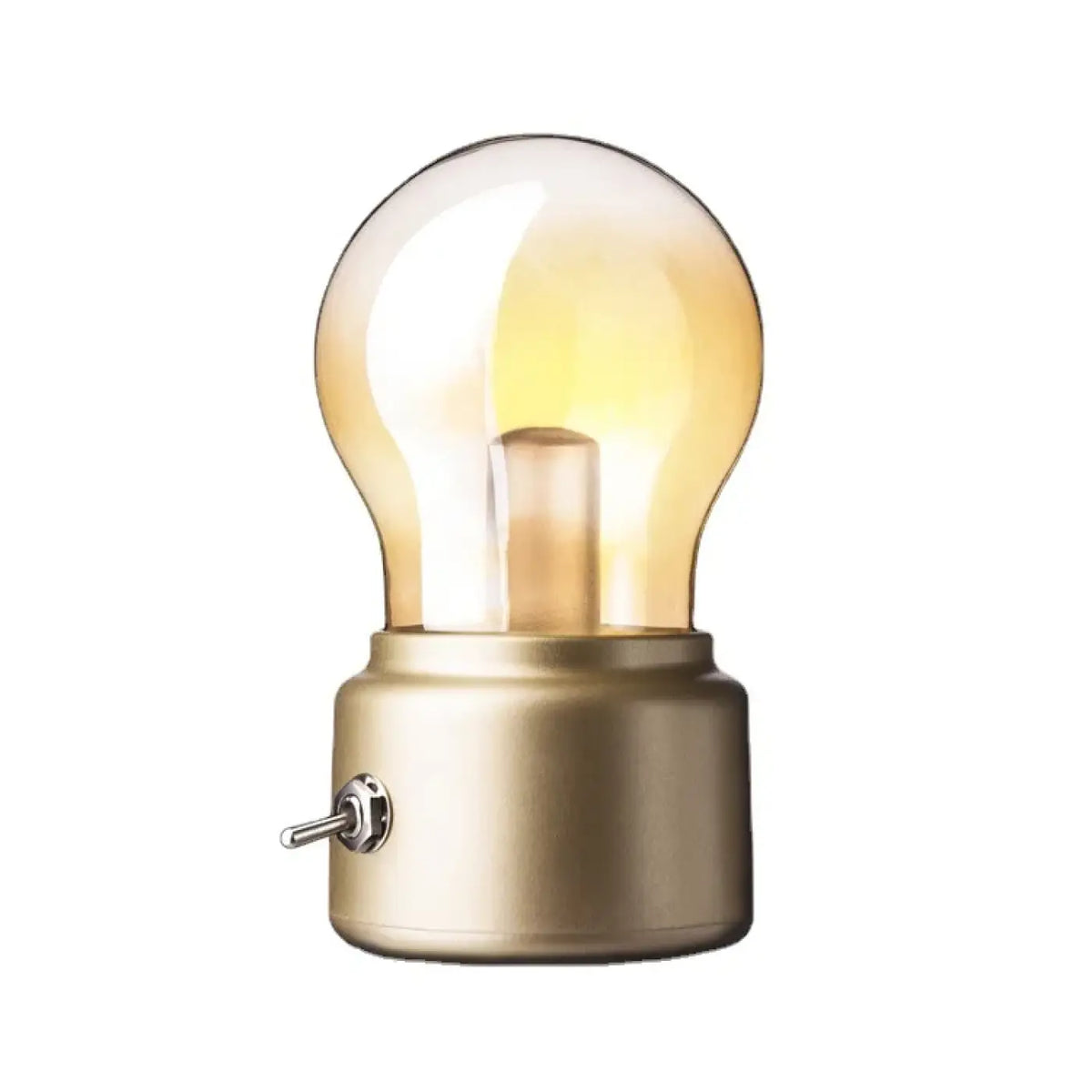 Lampe Vintage à Cloche Ambrée – Nésio