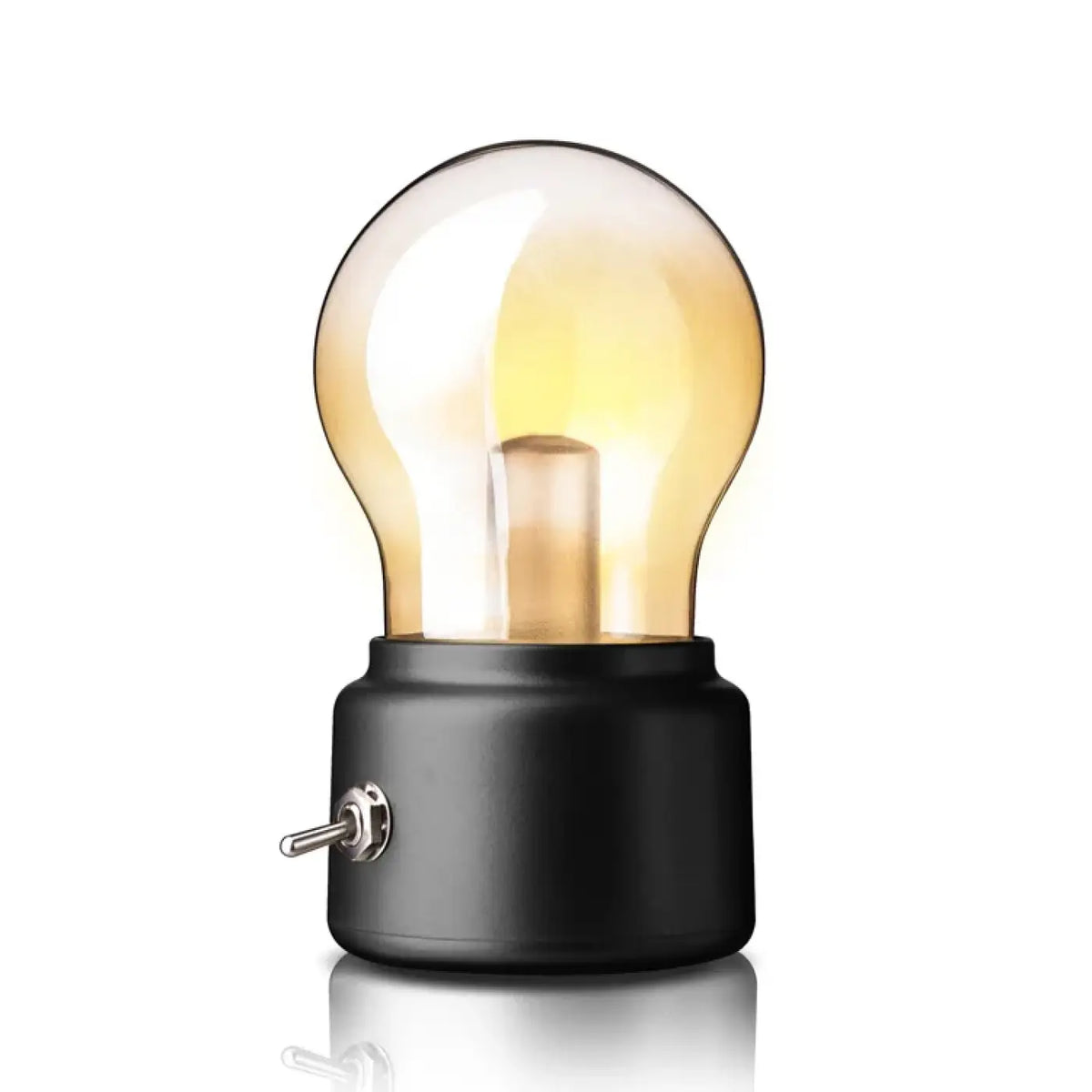 Lampe Vintage à Cloche Ambrée – Nésio