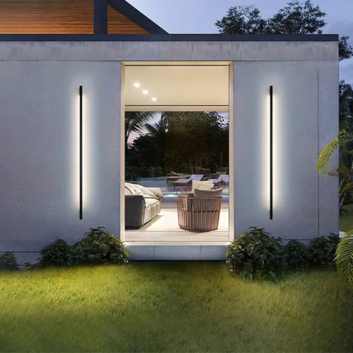 Applique Extérieure LED Longue et Fine – Savette