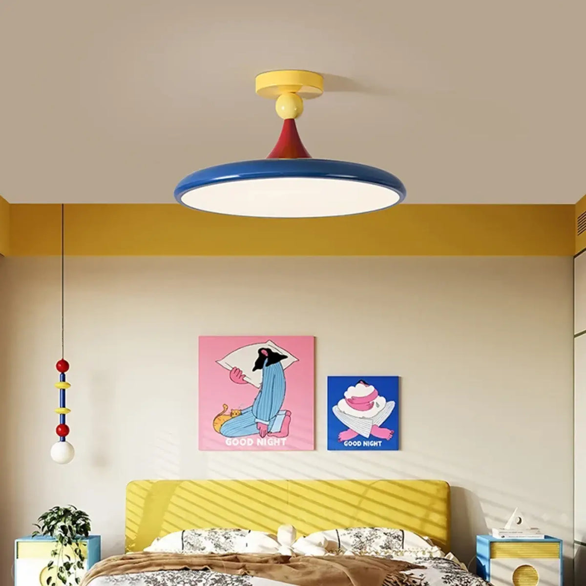 Plafonnier Coloré Design – Amette