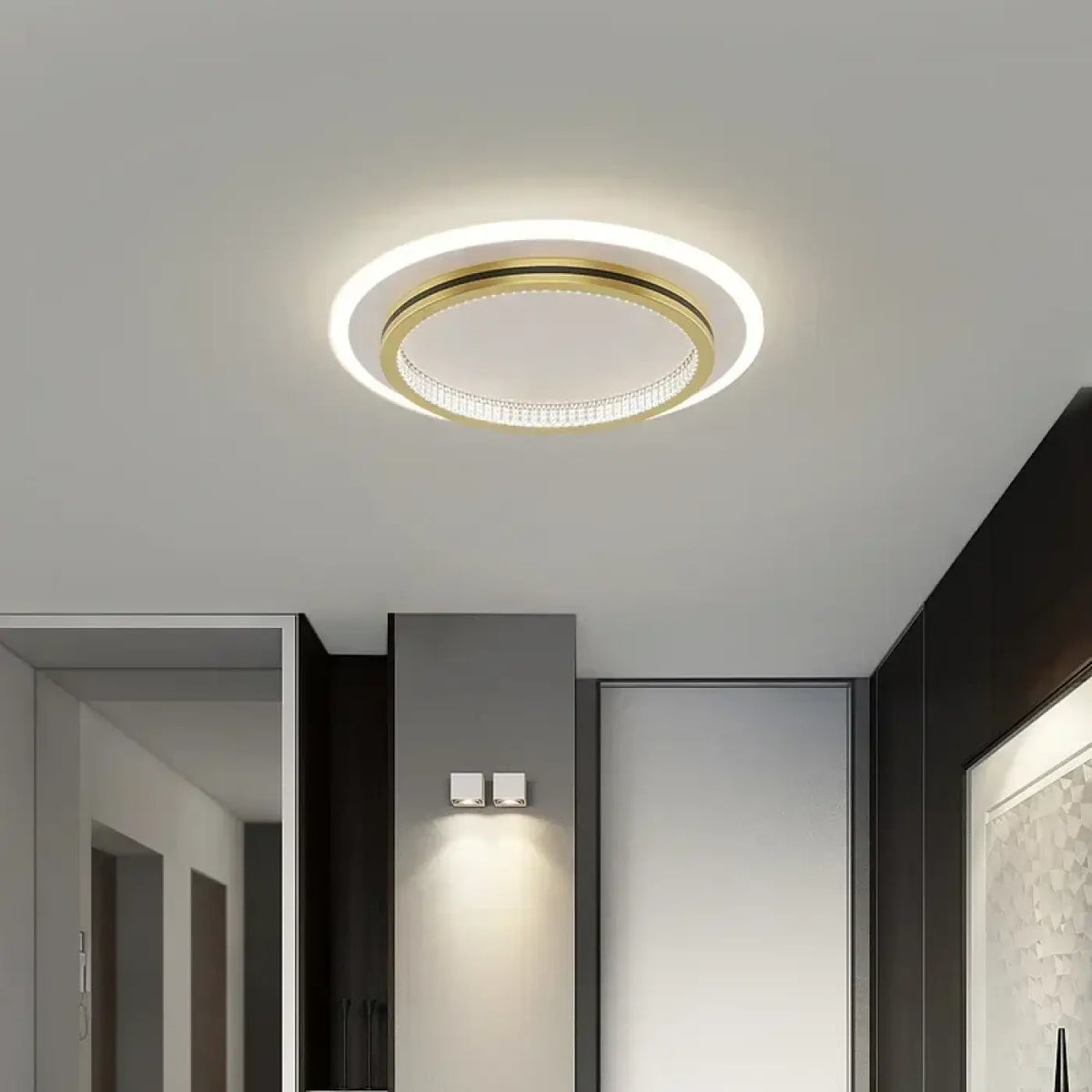 Plafonnier LED Rond ou Carré – Kéria