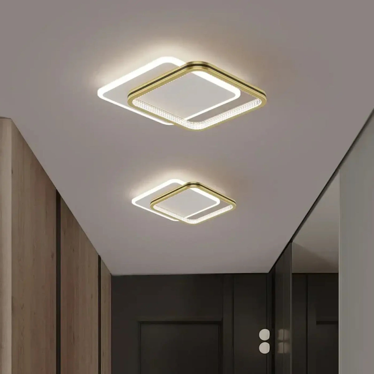 Plafonnier LED Rond ou Carré – Kéria