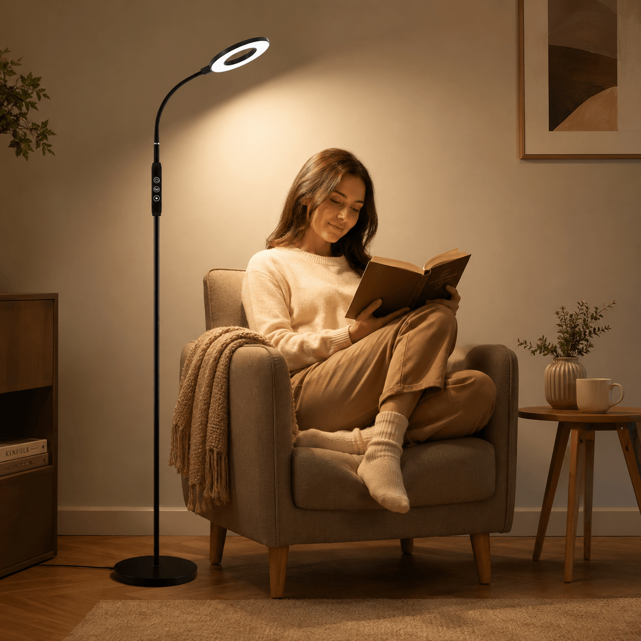 Lampadaire Liseuse LED avec Variateur – Lumo