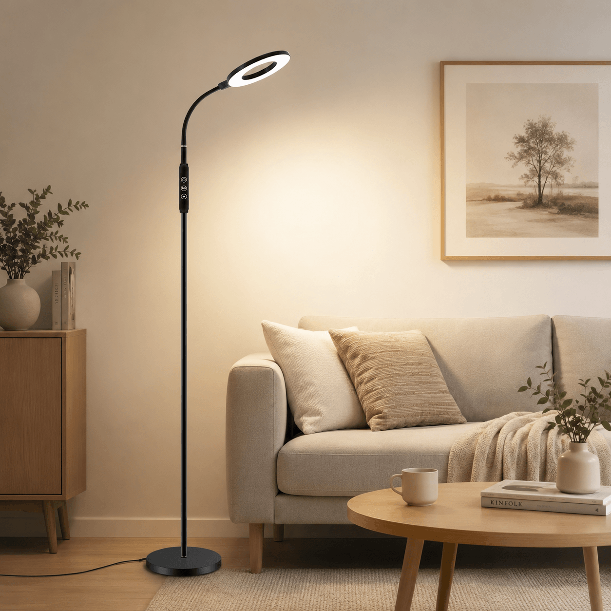 Lampadaire Liseuse LED avec Variateur – Lumo