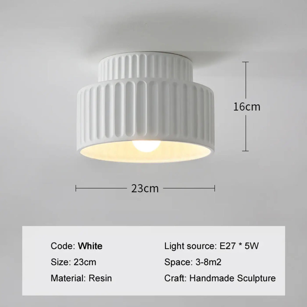 Suspension LED en Résine Colorée – Vodon