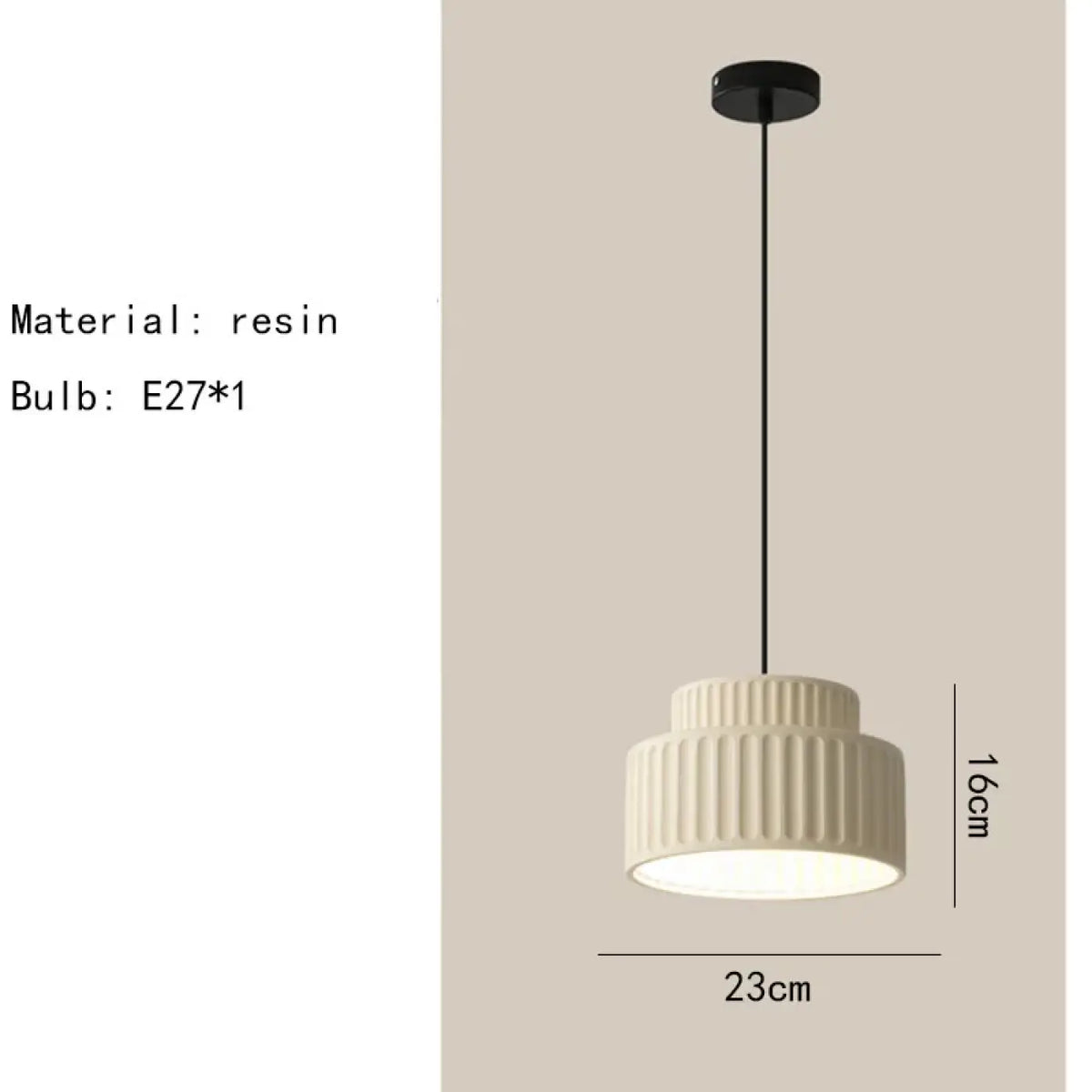Suspension LED en Résine Colorée – Vodon