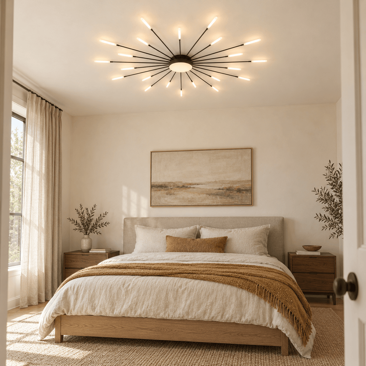 Plafonnier LED Étoile Design – Lyra