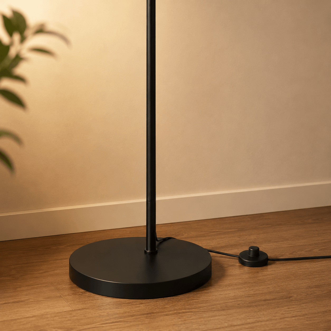 Lampadaire Arc avec Abat-jour en Lin – Orion