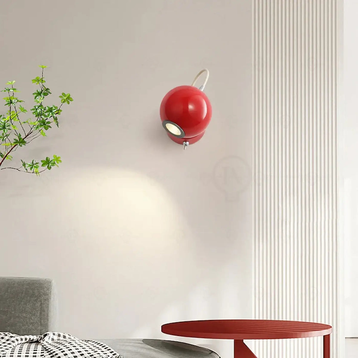 Petite Applique Murale Rétro Colorée – Sorine