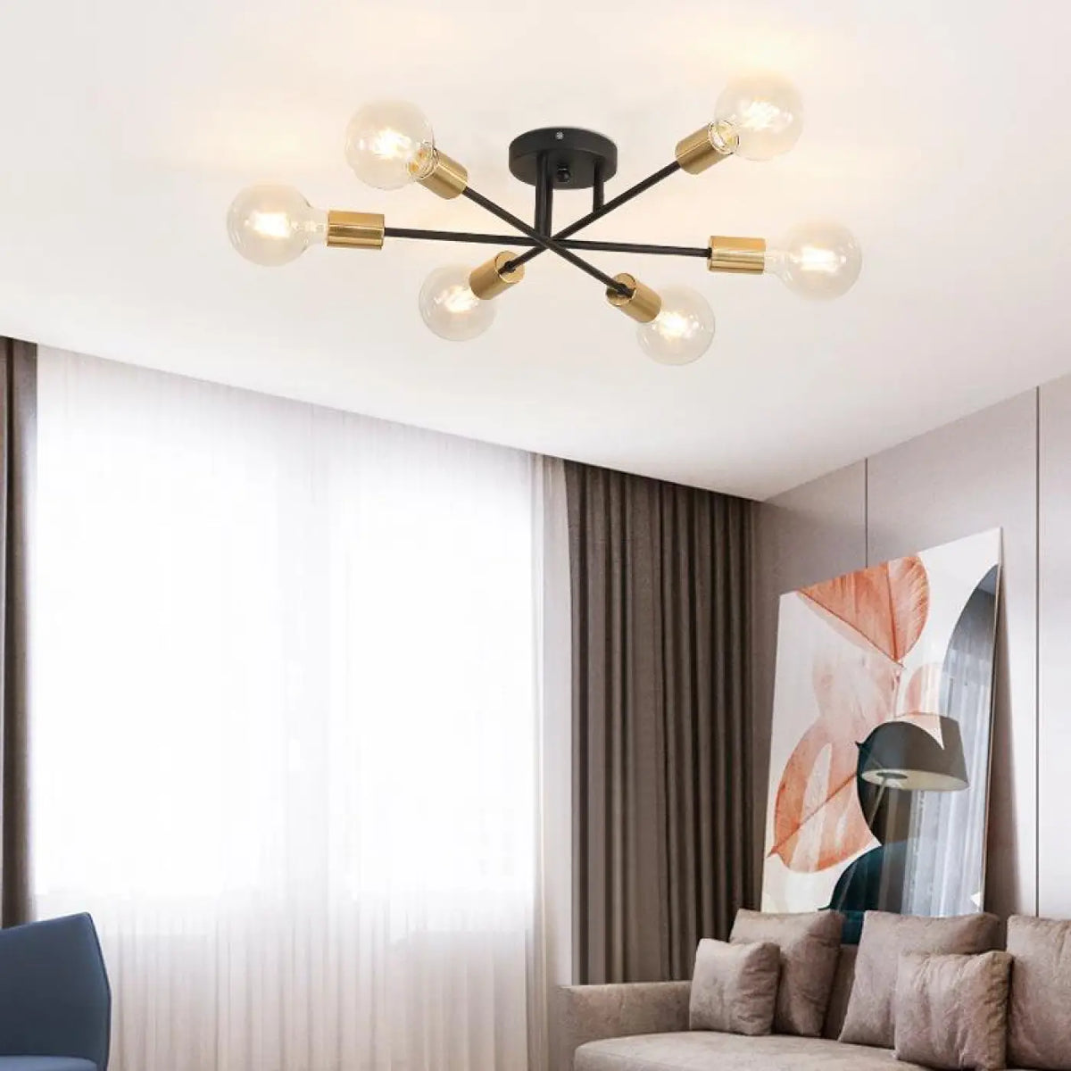 Plafonnier à Ampoules LED – Morane