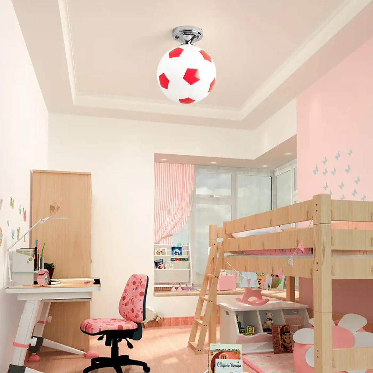 Plafonnier LED Ballon de Foot – Romio